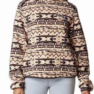Columbia Sherpa Patterned Fleece Pullover